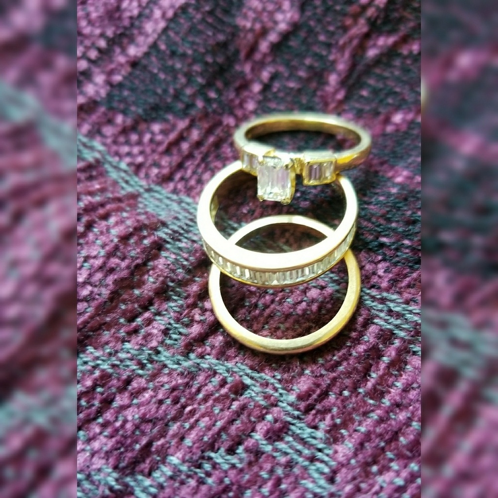 Emerald cut near flawless diamond engagement ring